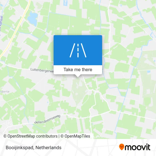 Booijinkspad map