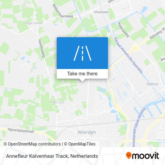 Annefleur Kalvenhaar Track map