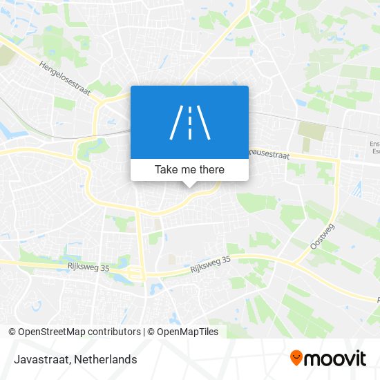 Javastraat Karte
