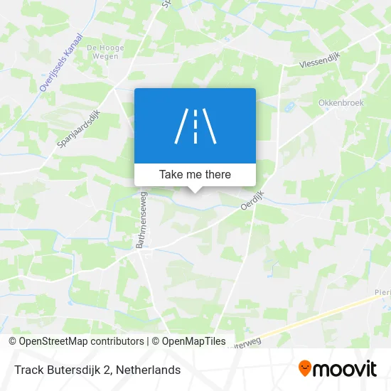 Track Butersdijk 2 map