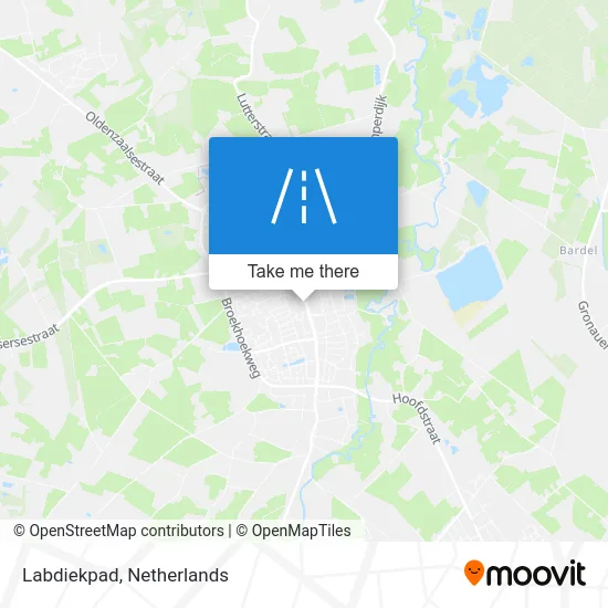 Labdiekpad map