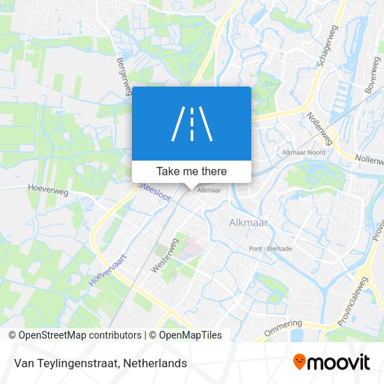 Van Teylingenstraat map