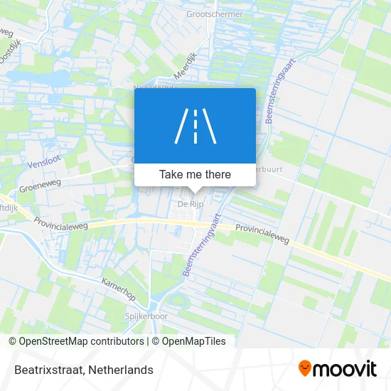 Beatrixstraat map