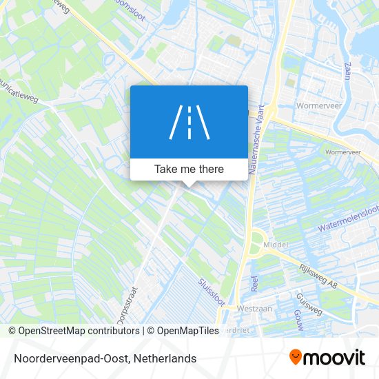 Noorderveenpad-Oost map