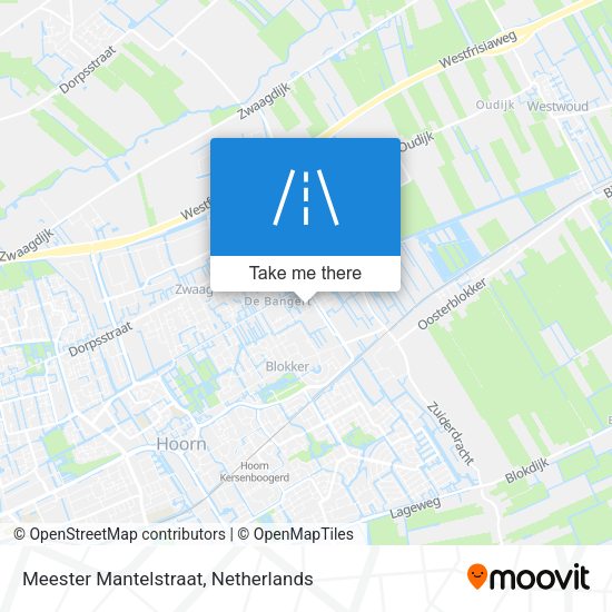 Meester Mantelstraat map