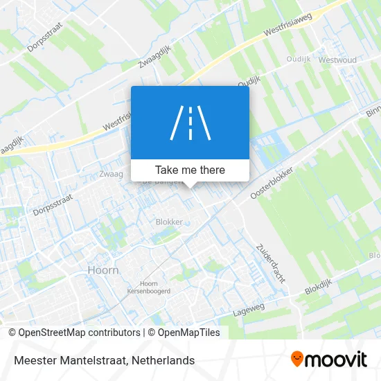 Meester Mantelstraat map