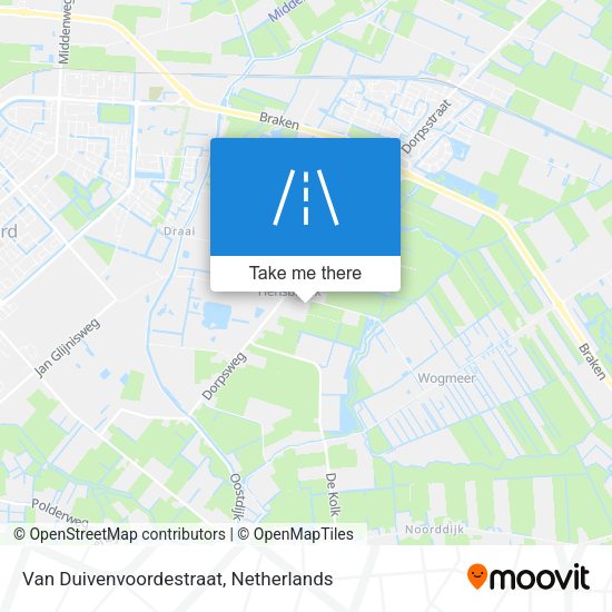 Van Duivenvoordestraat map