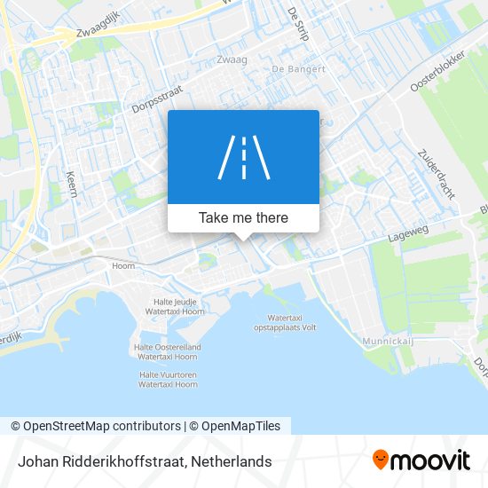 Johan Ridderikhoffstraat Karte