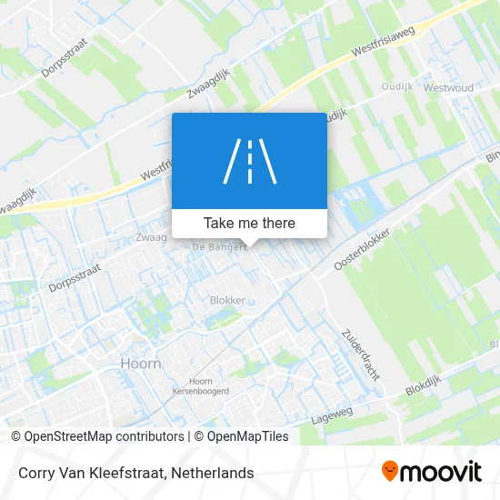 Corry Van Kleefstraat map