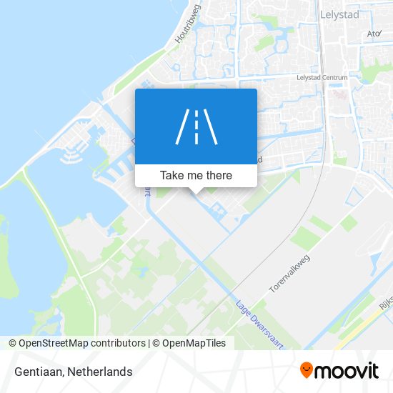 Gentiaan map