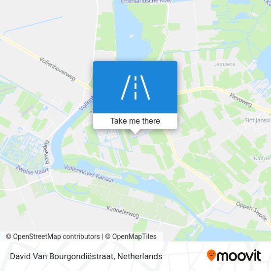 David Van Bourgondiëstraat map