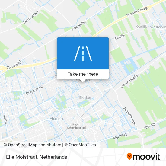 Elle Molstraat map