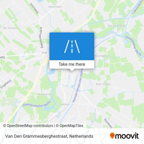 Van Den Grammesberghestraat map