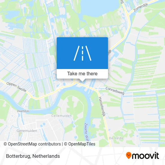 Botterbrug map