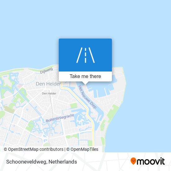 Schooneveldweg map
