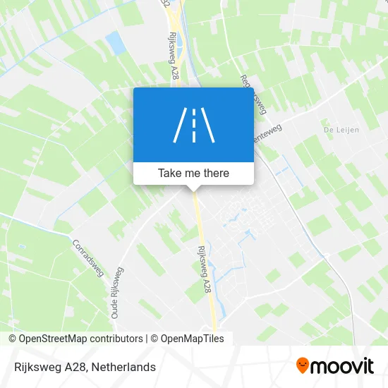 Rijksweg A28 Karte