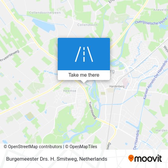 Burgemeester Drs. H. Smitweg map