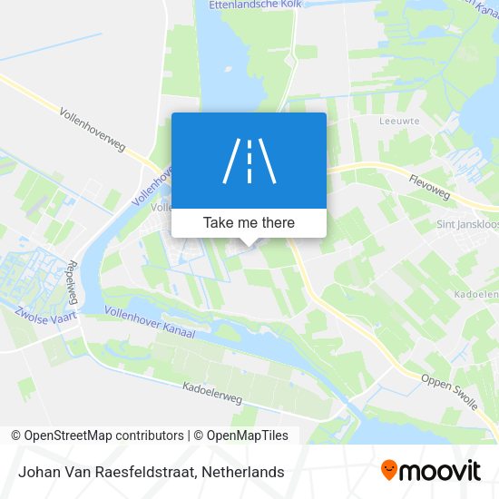 Johan Van Raesfeldstraat map