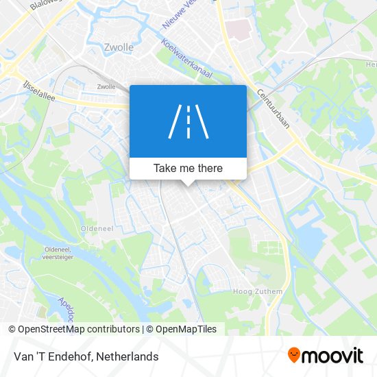 Van 'T Endehof map