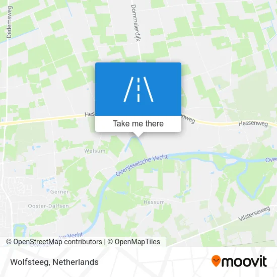 Wolfsteeg map