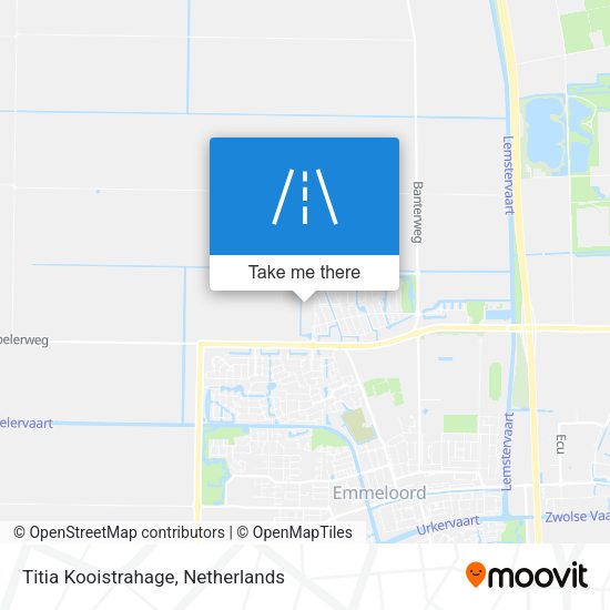 Titia Kooistrahage map