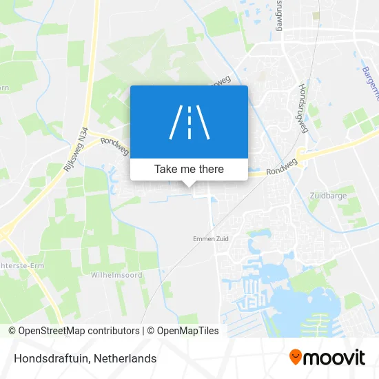 Hondsdraftuin map