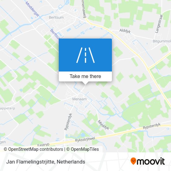 Jan Flamelingstrjitte map