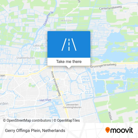 Gerry Offinga Plein map