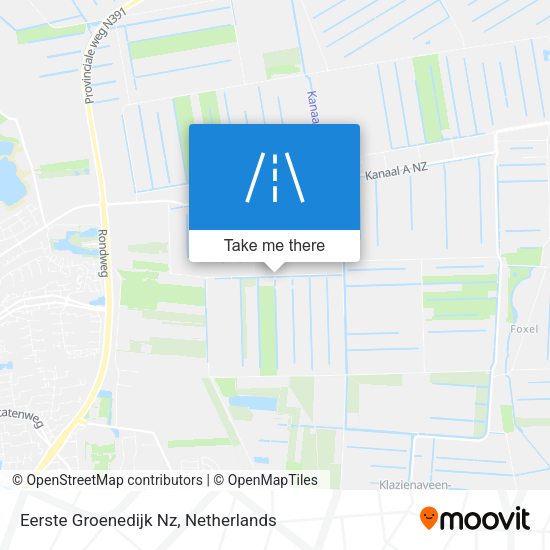 Eerste Groenedijk Nz map