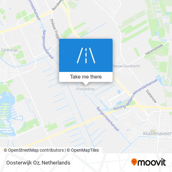 Oosterwijk Oz map