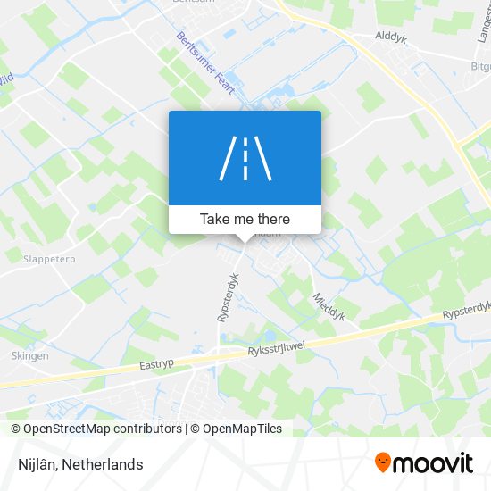 Nijlân map