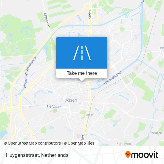 Huygensstraat map