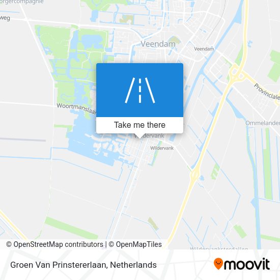 Groen Van Prinstererlaan map