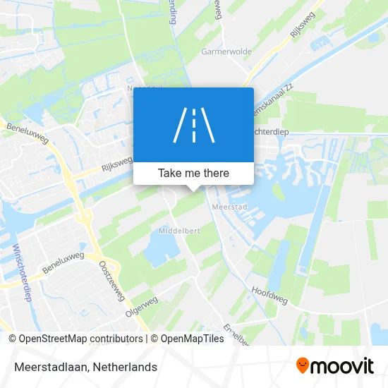 Meerstadlaan map