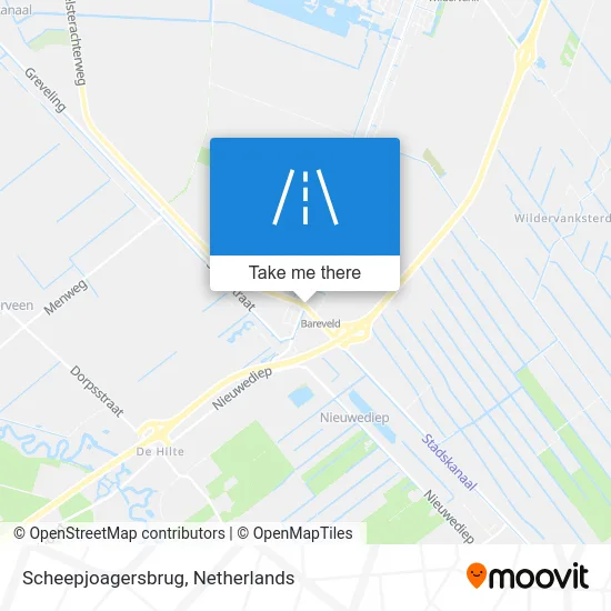Scheepjoagersbrug map