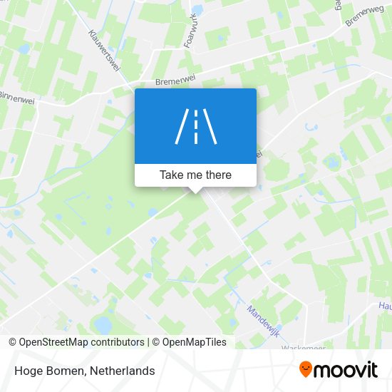 Hoge Bomen map