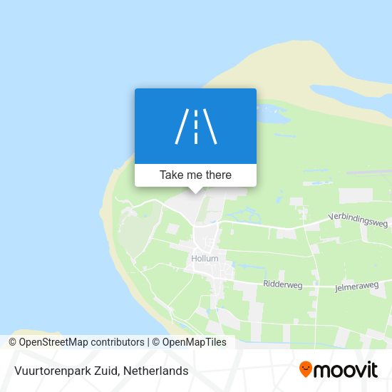 Vuurtorenpark Zuid map