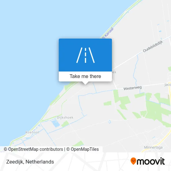 Zeedijk map