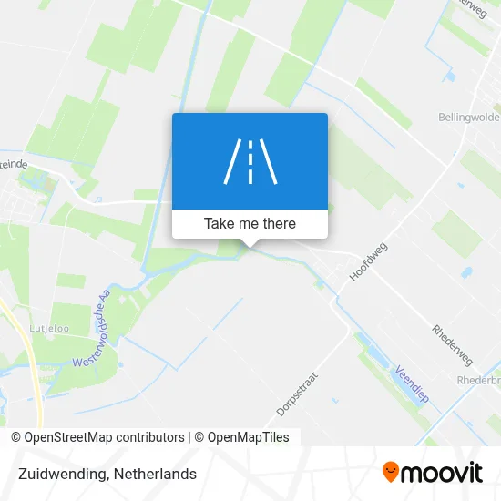 Zuidwending map