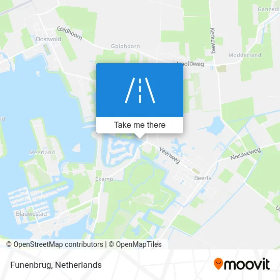 Funenbrug map