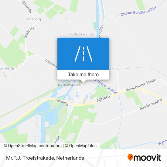 Mr.P.J. Troelstrakade map