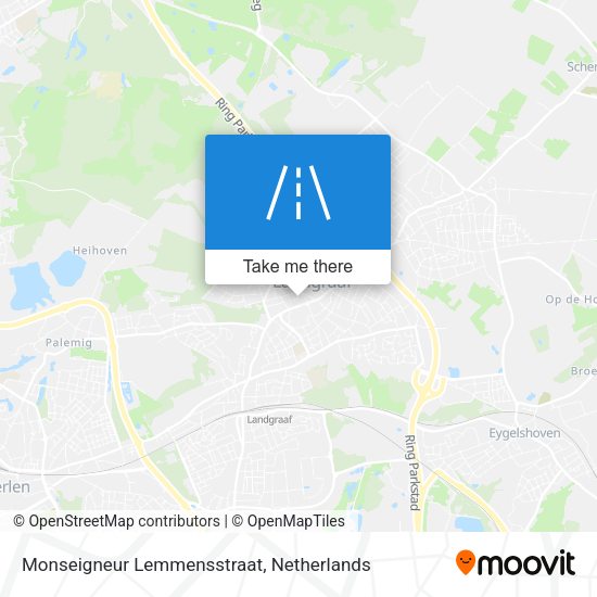 Monseigneur Lemmensstraat map