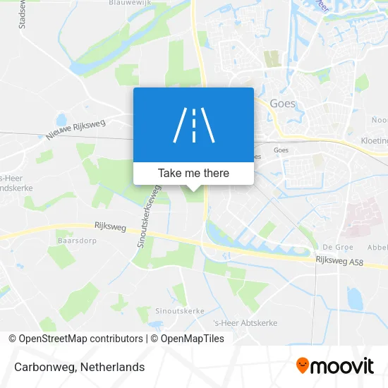 Carbonweg map