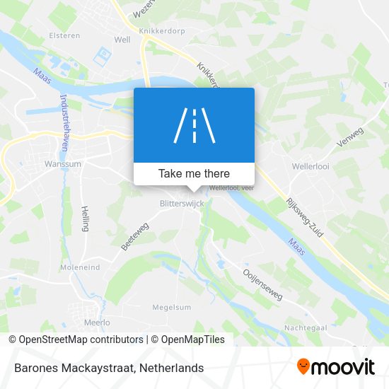 Barones Mackaystraat map