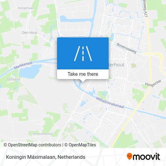 Koningin Máximalaan map