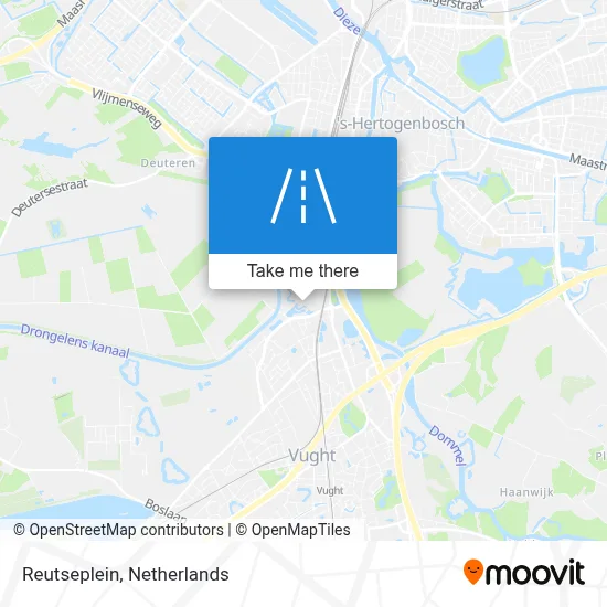Reutseplein map