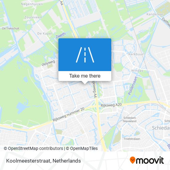 Koolmeesterstraat map