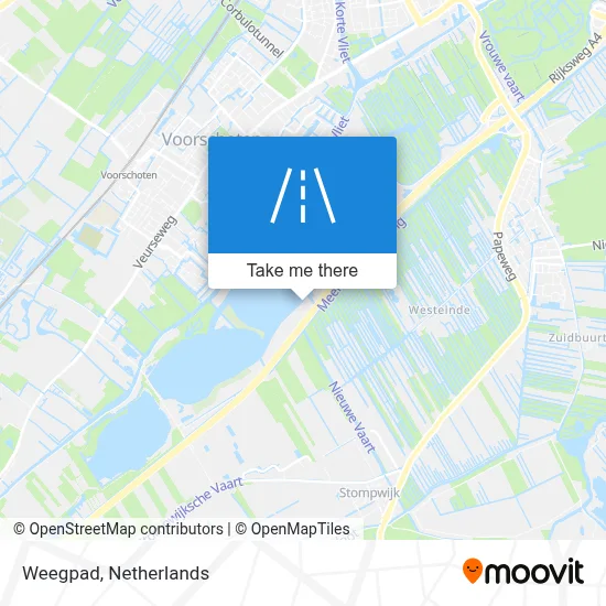 Weegpad map