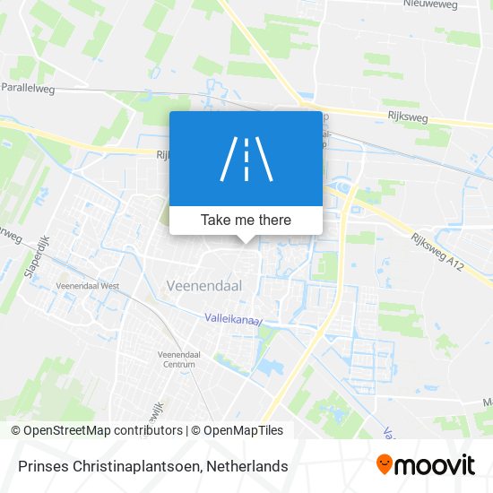 Prinses Christinaplantsoen map