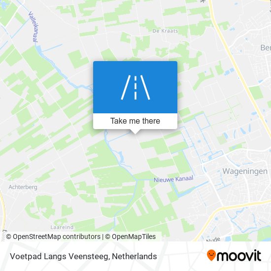 Voetpad Langs Veensteeg map